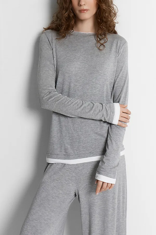 Комплект (Джемпер+Брюки) MARK FORMELLE, средне -серый меланж 4425-в - фото 2