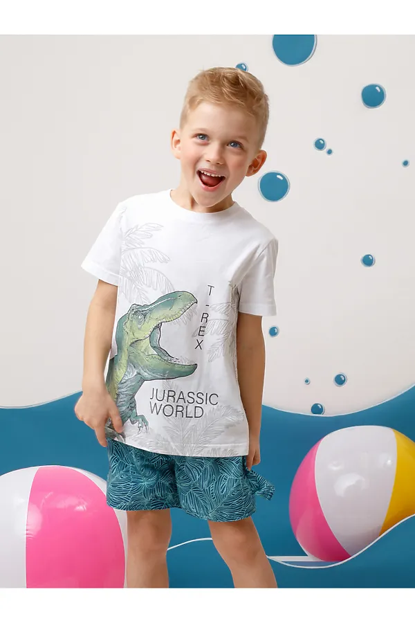 Плавательные шорты CROCKID, т.джинсовый - фото 2