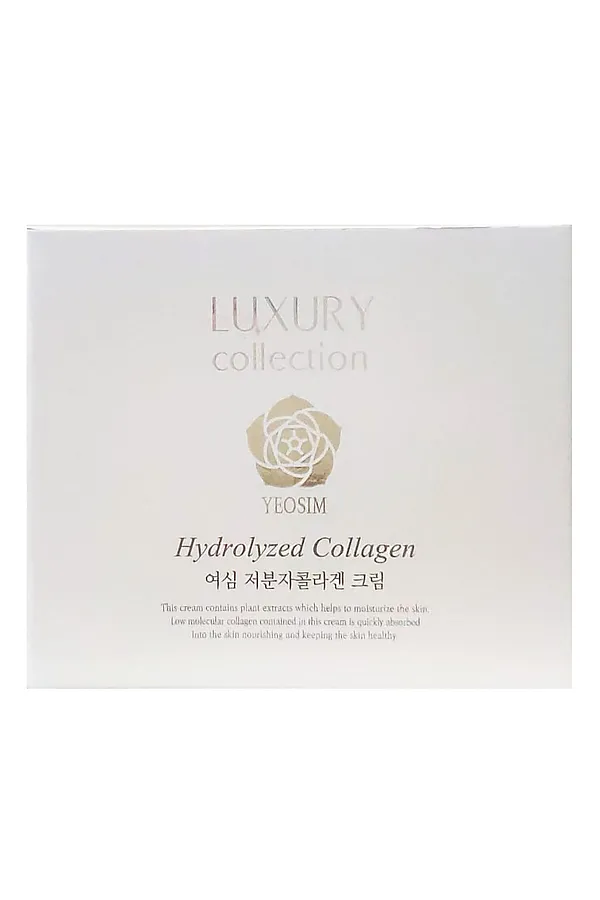 YEOSIM Питательный крем для лица с низкомолекулярным коллагеном / Hydrolyzed Collagen Nourishing Cream, 100 г KRISTALLER, белый - фото 2