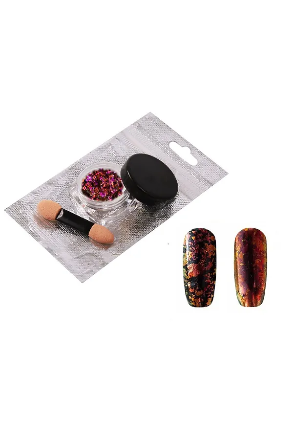 Nail Art Втирка Хлопья Юки, №872 KRISTALLER, №872 - фото 2