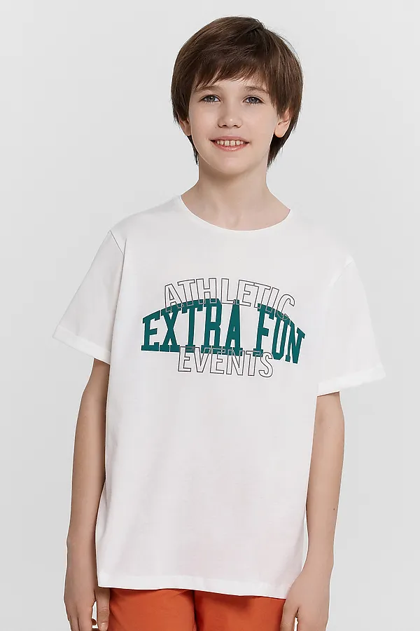 Футболка MARK FORMELLE, белый +печать3 - фото 2