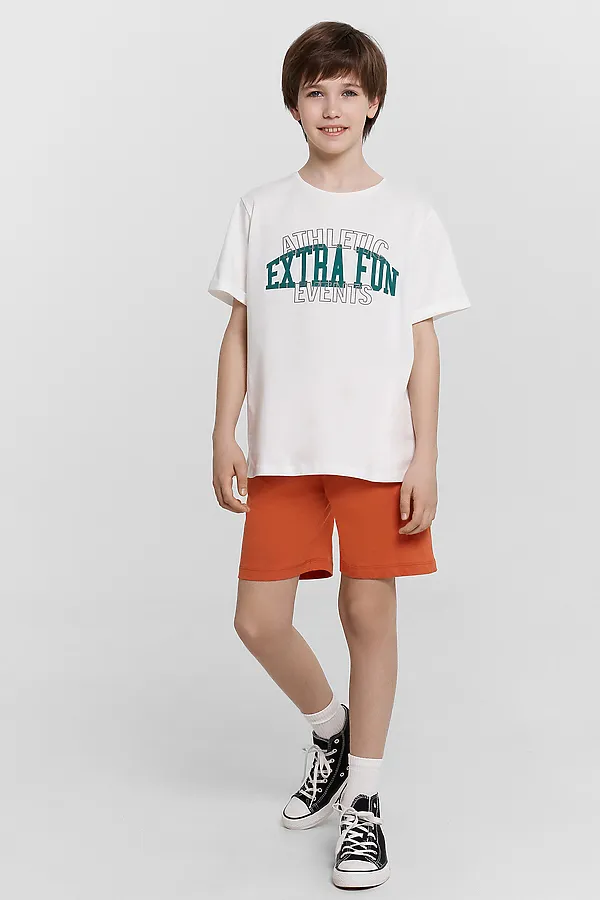 Футболка MARK FORMELLE, белый +печать3 - фото 2