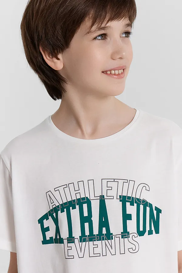 Футболка MARK FORMELLE, белый +печать3 - фото 2