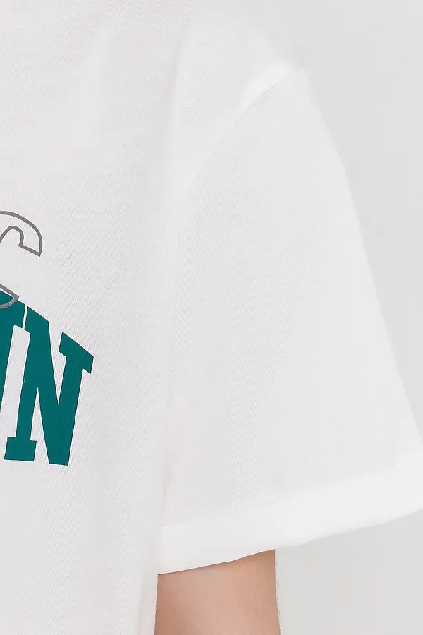 Футболка MARK FORMELLE, белый +печать3 - фото 2