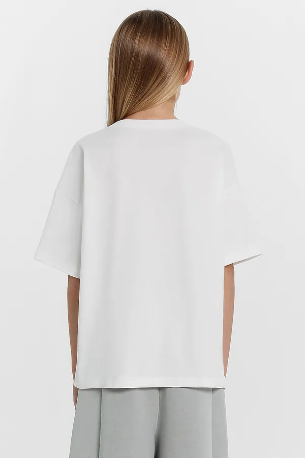 Футболка MARK FORMELLE, белый +печать2 - фото 2