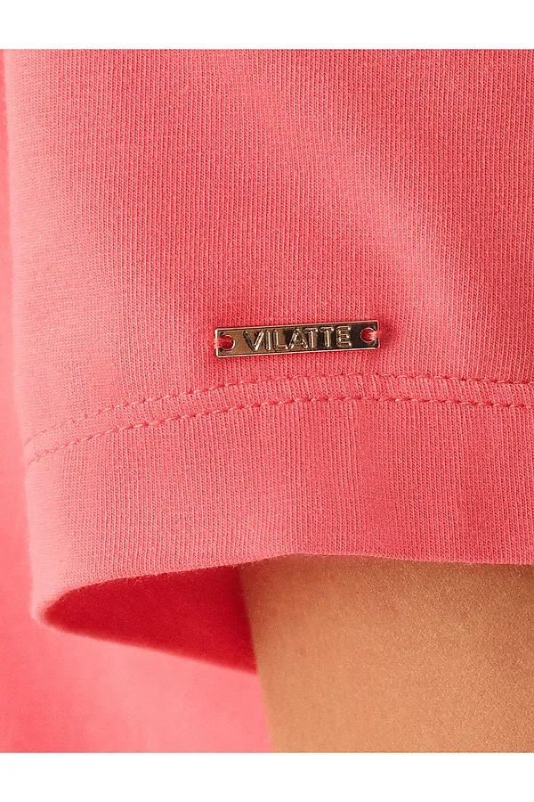 Футболка VILATTE WEAR, розовый коралл - фото 2
