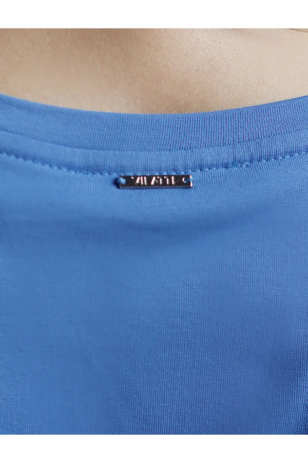 Футболка VILATTE WEAR, васильковый_сакура - фото 2