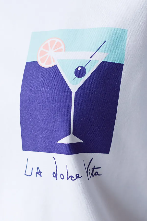 Футболка VILATTE WEAR, белый_la dolce vita - фото 2