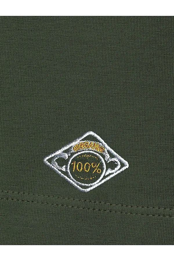 Футболка VILATTE WEAR, т.оливковый_клубника - фото 2