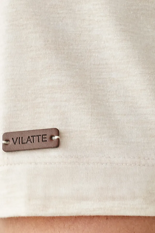 Футболка VILATTE WEAR, овсяный меланж - фото 2