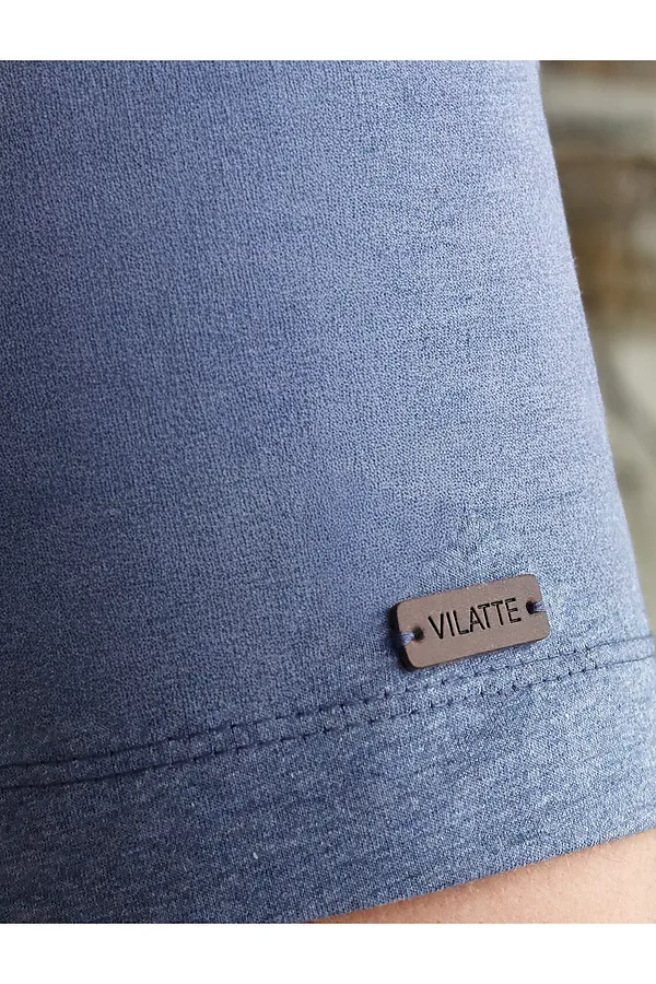 Футболка VILATTE WEAR, св.синий меланж - фото 2