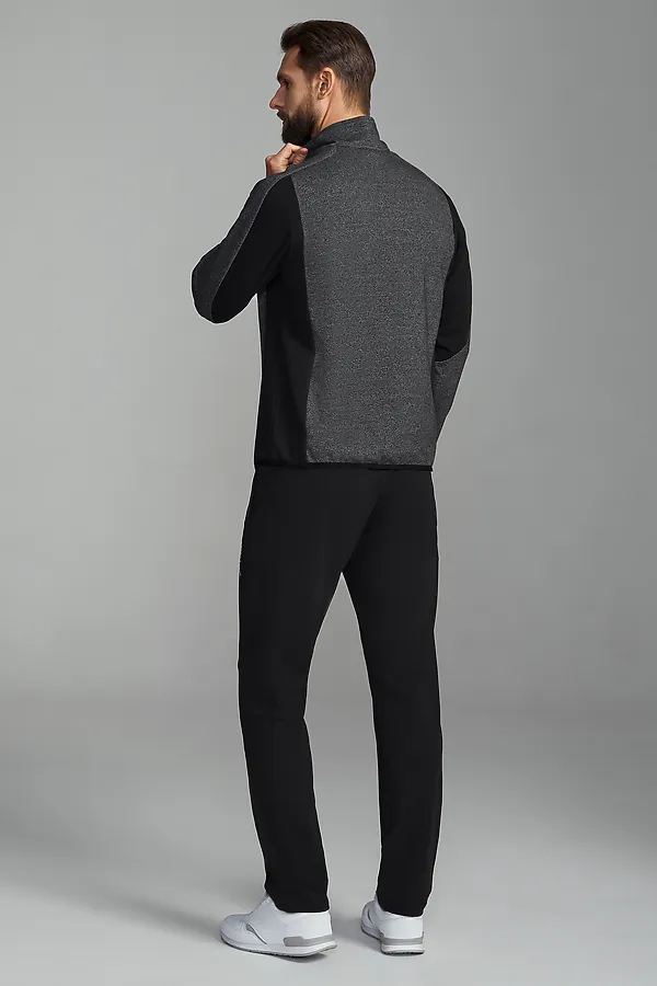 Костюм (Толстовка+Брюки) ADDIC-SPORT, черный мулине - фото 2