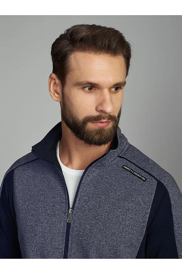 Костюм (Толстовка+Брюки) ADDIC-SPORT, синий мулине - фото 2