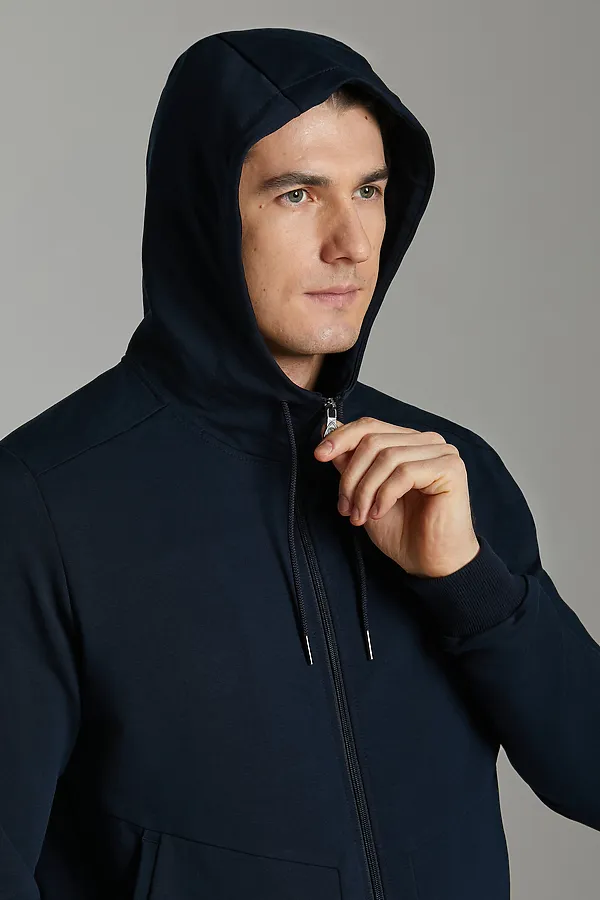 Костюм (Толстовка+Брюки) ADDIC-SPORT, темно-синий - фото 2