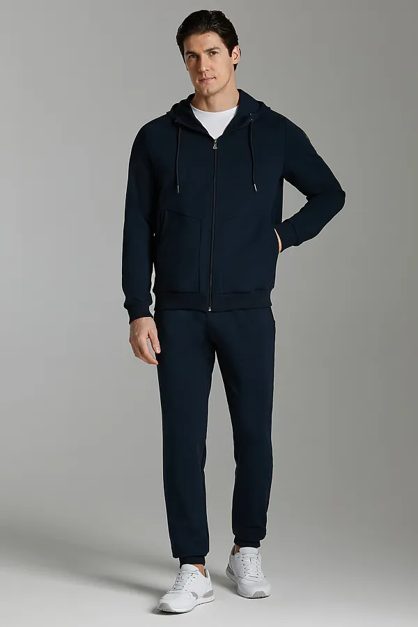 Костюм (Толстовка+Брюки) ADDIC-SPORT, темно-синий - фото 2