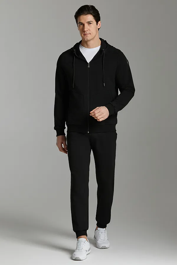Костюм (Толстовка+Брюки) ADDIC-SPORT, черный - фото 2