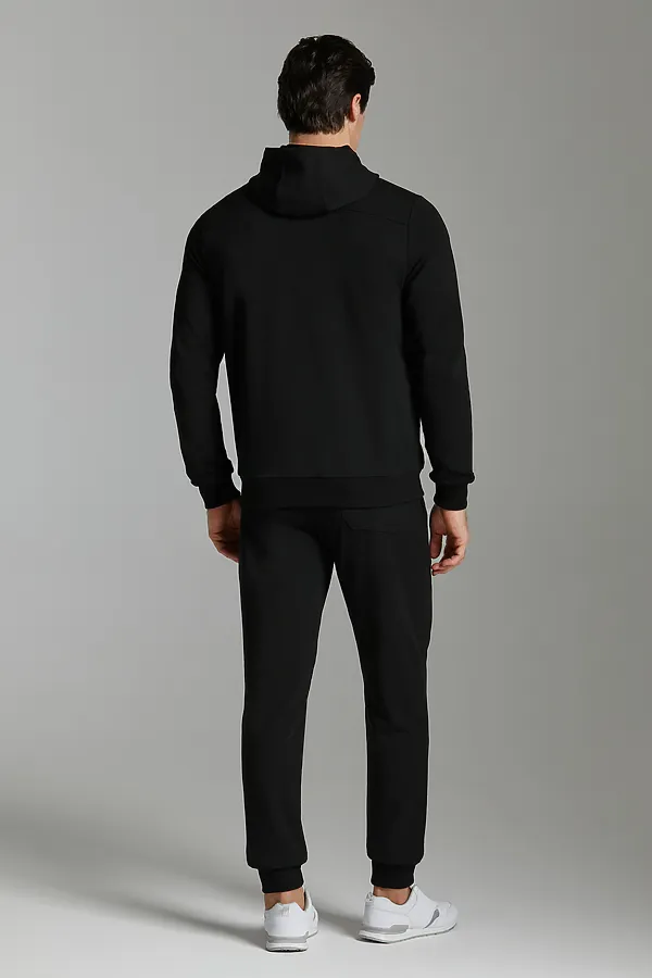 Костюм (Толстовка+Брюки) ADDIC-SPORT, черный - фото 2