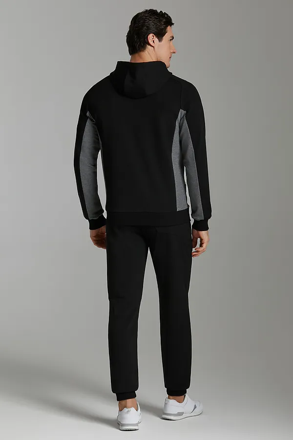 Костюм (Толстовка+Брюки) ADDIC-SPORT, черный - фото 2