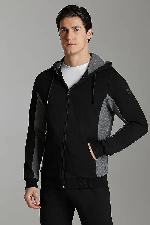 Костюм (Толстовка+Брюки) ADDIC-SPORT, черный - фото 2