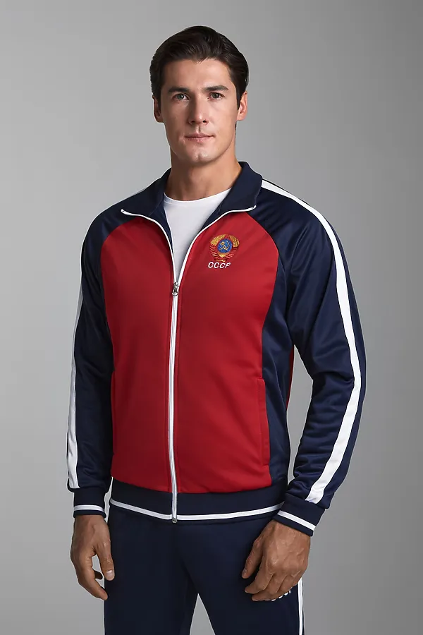 Костюм (Толстовка+Брюки) ADDIC-SPORT, красный - фото 2