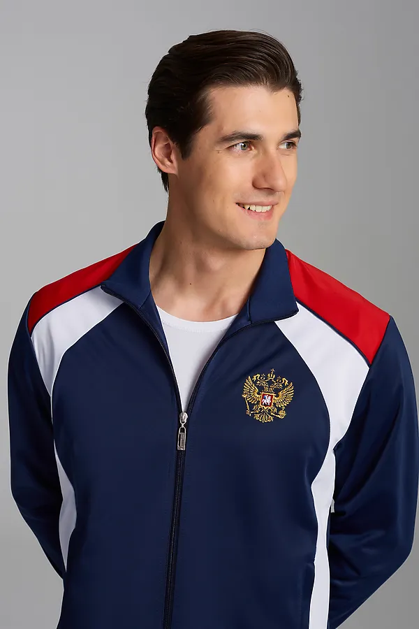 Костюм (Толстовка+Брюки) ADDIC-SPORT, темно-синий - фото 2