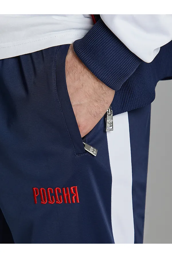 Костюм (Толстовка+Брюки) ADDIC-SPORT, темно-синий - фото 2