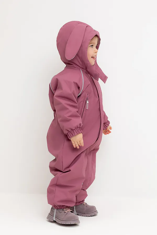 Комбинезон CROCKID, бордовый - фото 2