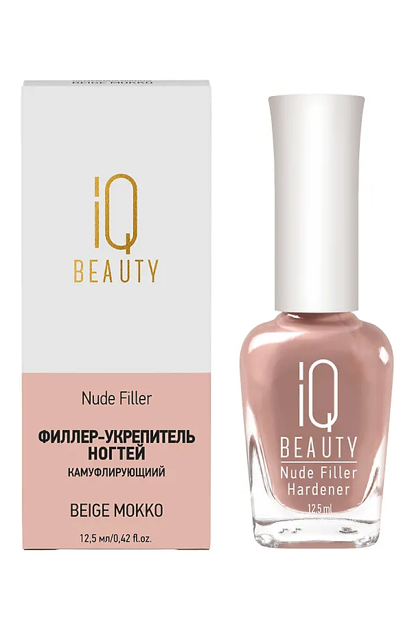 IQ Beauty Филлер-укрепитель с камуфлирующим эффектом / Nude Filler 04 Beige Mokko, глянцевый финиш, 12,5 мл KRISTALLER, 04 beige mokko, глянцевый финиш - фото 2