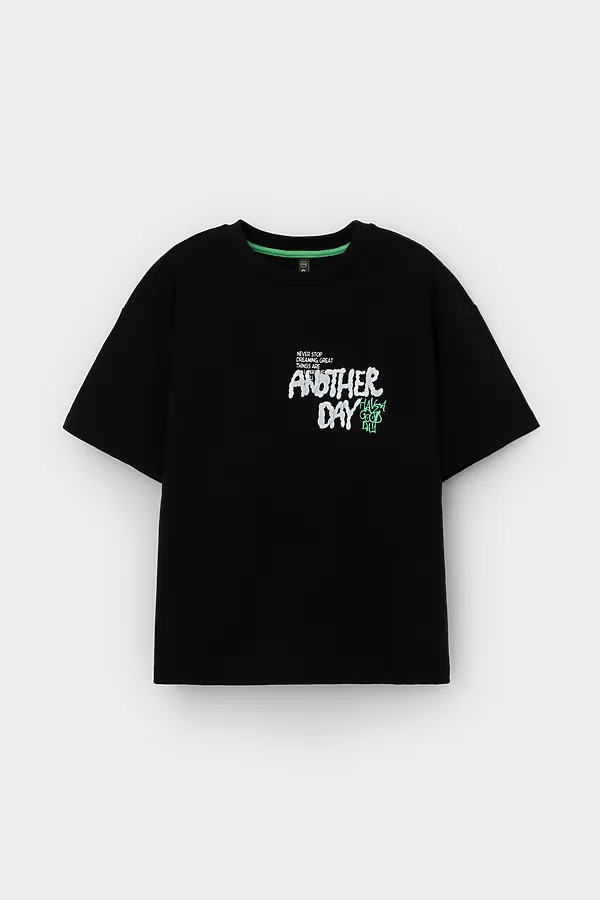 Футболка  CROCKID, черный - фото 2