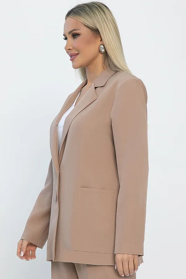 Пиджак LADY TAIGA, мокко - фото 2