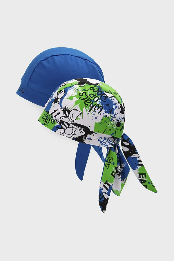 Банданы, 2 шт. PLAYTODAY, разноцветный,синий - фото 2