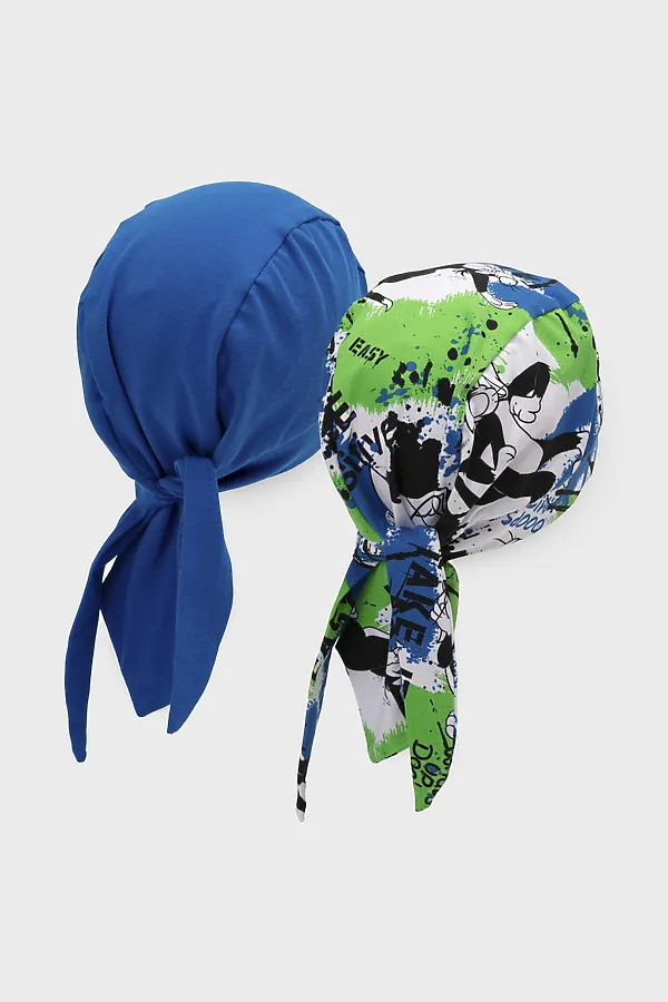 Банданы, 2 шт. PLAYTODAY, разноцветный,синий - фото 2