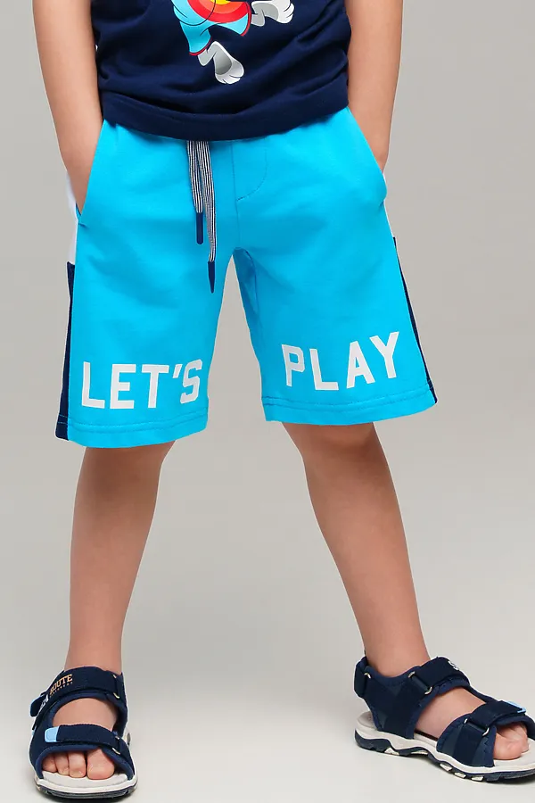 Шорты, 2 шт. PLAYTODAY, тёмно-синий,голубой,белый - фото 2