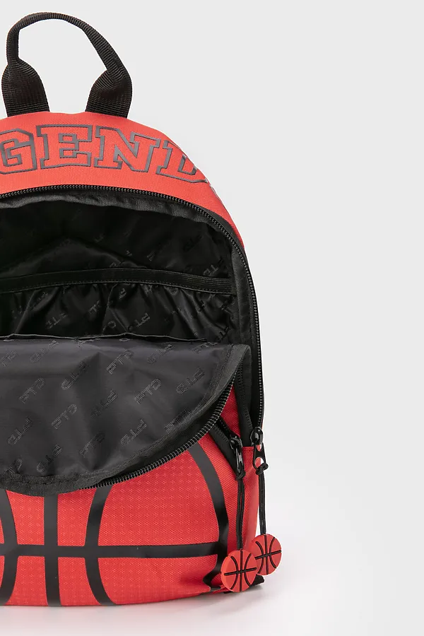 Рюкзак текстильный для мальчиков PLAYTODAY, красный,черный - фото 2