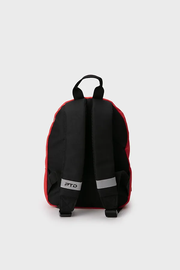 Рюкзак текстильный для мальчиков PLAYTODAY, красный,черный - фото 2