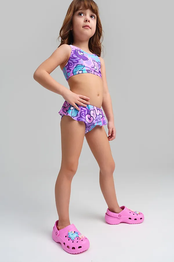 Сабо для девочек PLAYTODAY, розовый - фото 2