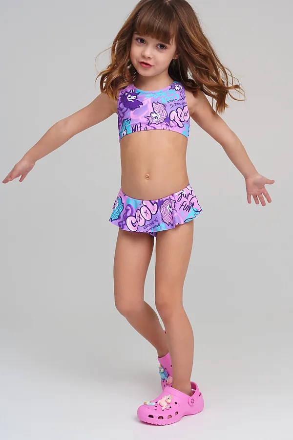 Сабо для девочек PLAYTODAY, розовый - фото 2