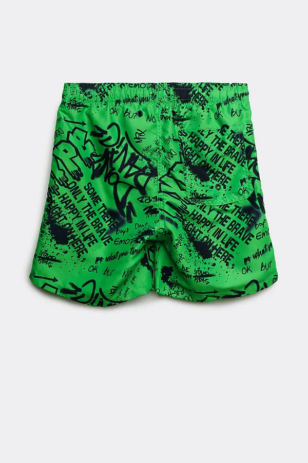 Шорты PLAYTODAY, зеленый,черный - фото 2