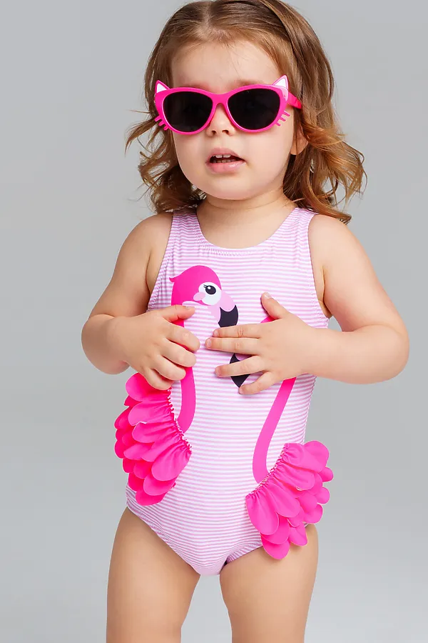 Купальник PLAYTODAY, светло-розовый,фуксия - фото 2