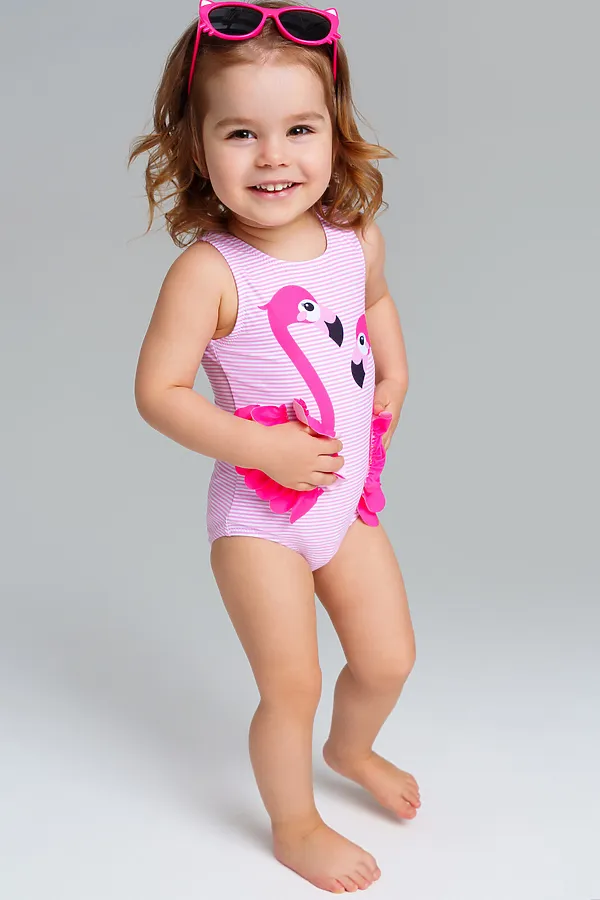 Купальник PLAYTODAY, светло-розовый,фуксия - фото 2