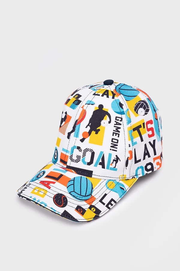 Кепка PLAYTODAY, разноцветный - фото 2