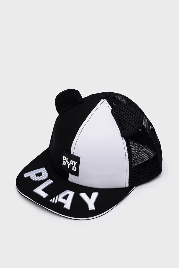Кепка PLAYTODAY, черный,белый - фото 2