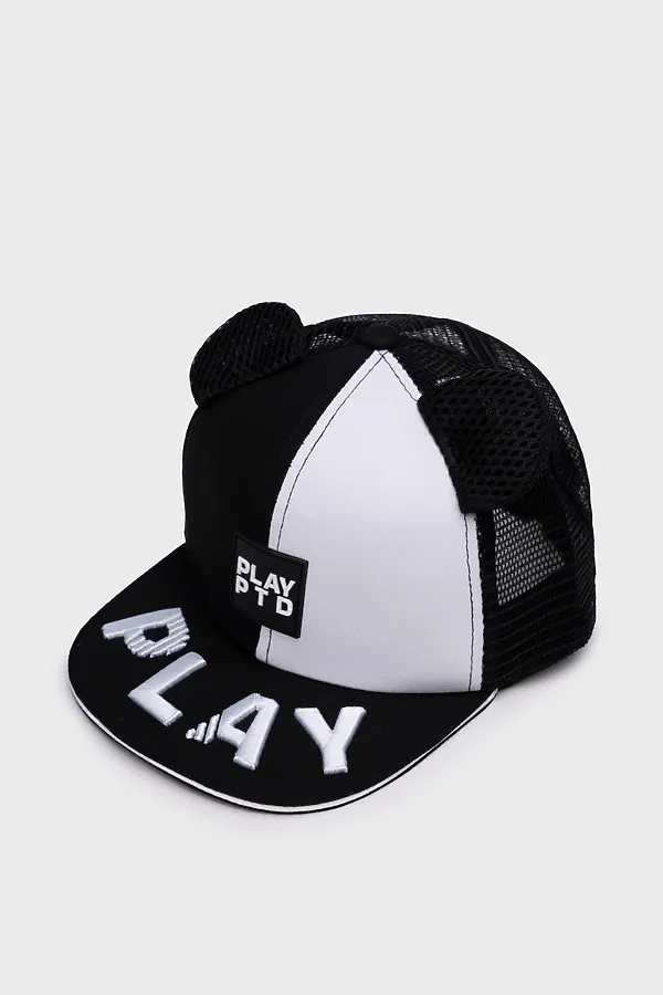 Кепка PLAYTODAY, черный,белый - фото 2