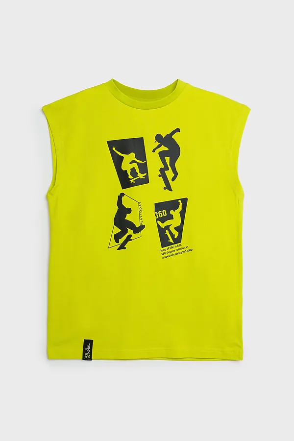 Футболка PLAYTODAY, светло-зеленый,черный - фото 2