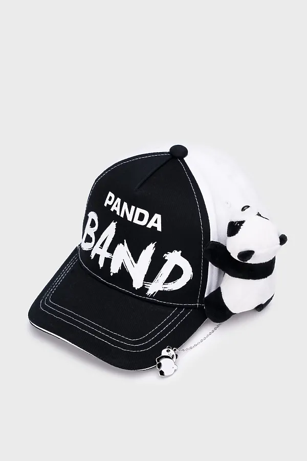 Кепка PLAYTODAY, черный,белый - фото 2