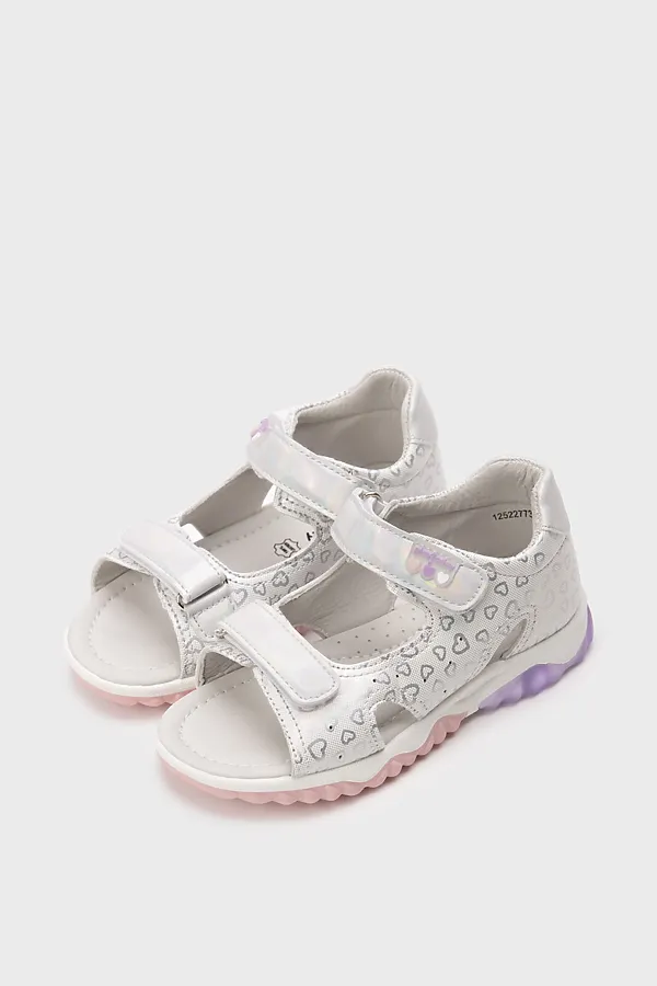 Сандалии PLAYTODAY, белый,серебряный - фото 2