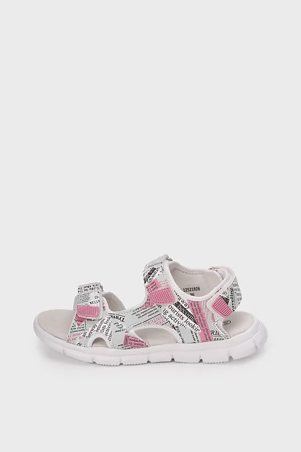Сандалии PLAYTODAY, белый,розовый - фото 2