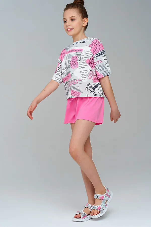 Сандалии PLAYTODAY, белый,розовый - фото 2