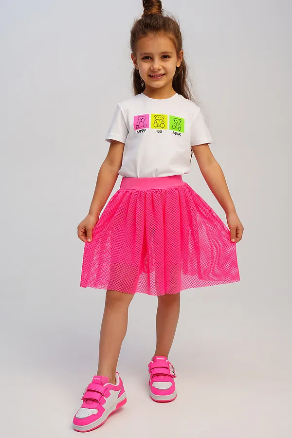Юбка-шорты PLAYTODAY, фуксия - фото 2