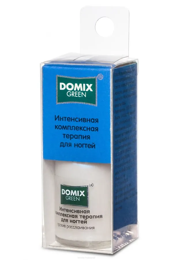 Domix Уценка Интенсивная комплексная терапия для ногтей, 11 мл KRISTALLER, белый - фото 2